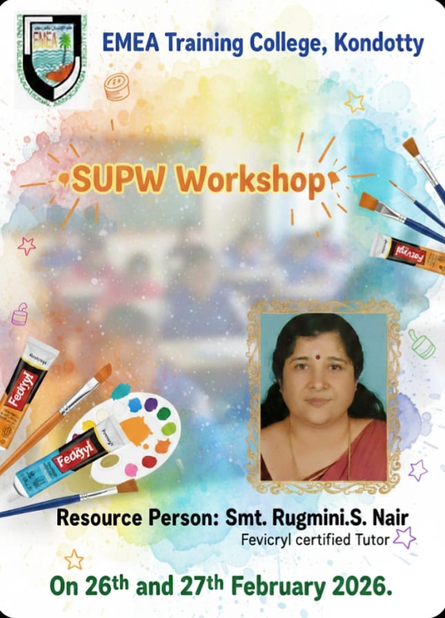 SUPW Workshop Held Successfully