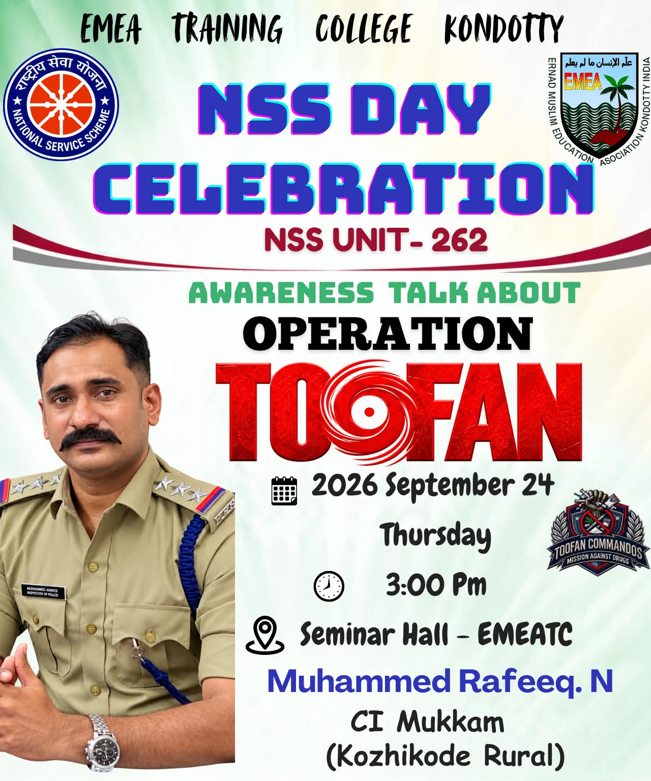 Awareness Talk on 'TOOFAN'