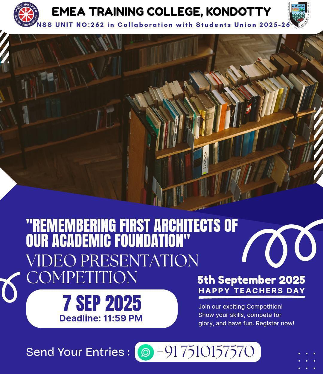 Remembering First Architects of Our Academic Foundation