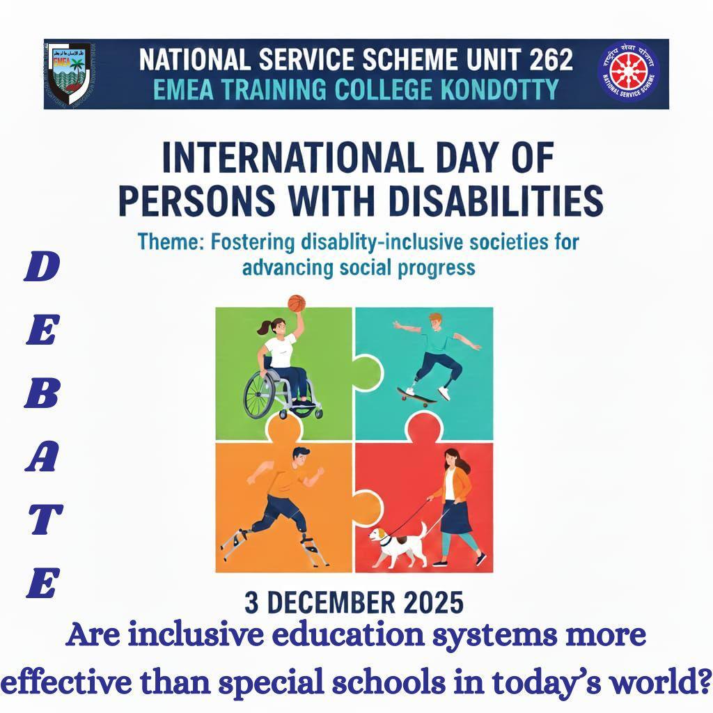International Day of Person with Disabilities