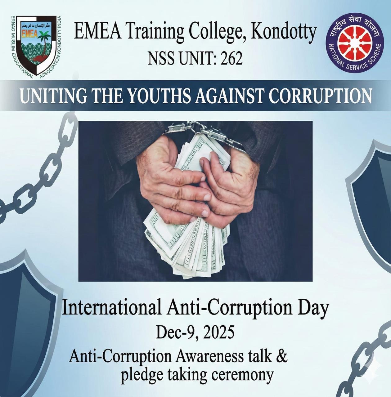 Awareness Talk and Pledge Taking Ceremony on Anti-Corruption Day